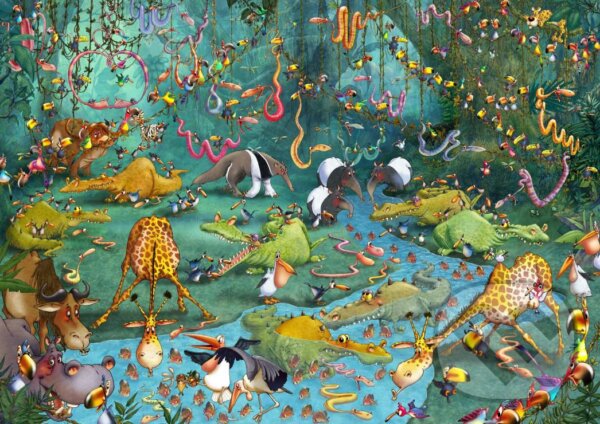 Puzzle: François Ruyer - Jungle (Grafika). Grafika, 2023