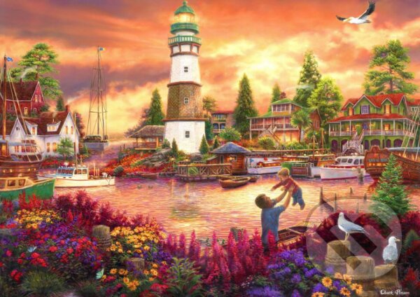 Levně Chuck Pinson - Love Lifted Me - puzzle z kategorie Umelecké