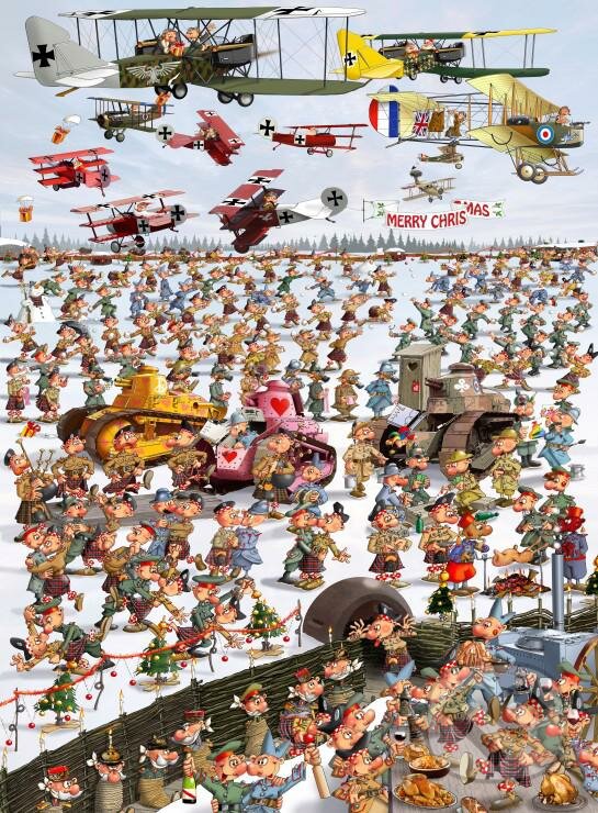 Levně François Ruyer: Armistice 1918 - puzzle z kategorie Umelecké