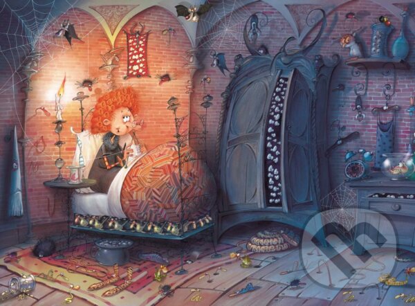 Levně François Ruyer - Witch bedroom - puzzle z kategorie Umelecké