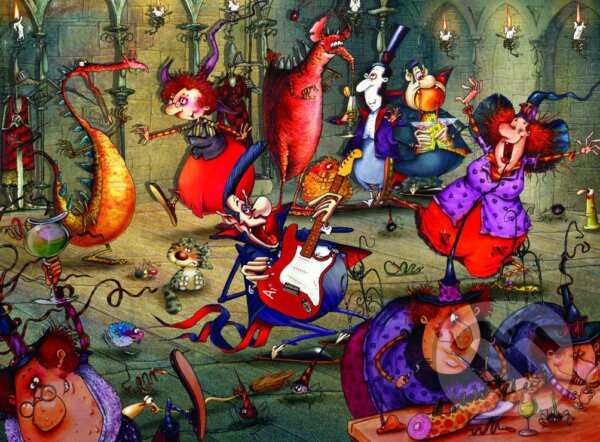 Levně François Ruyer - The Witches Festival - puzzle z kategorie Umelecké