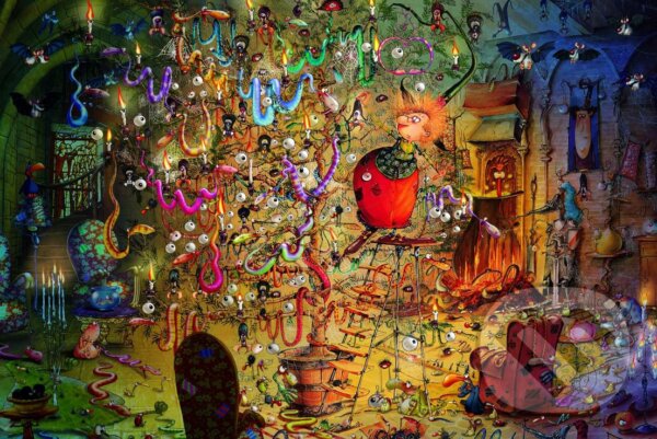 Levně François Ruyer - Christmas - puzzle z kategorie Umelecké