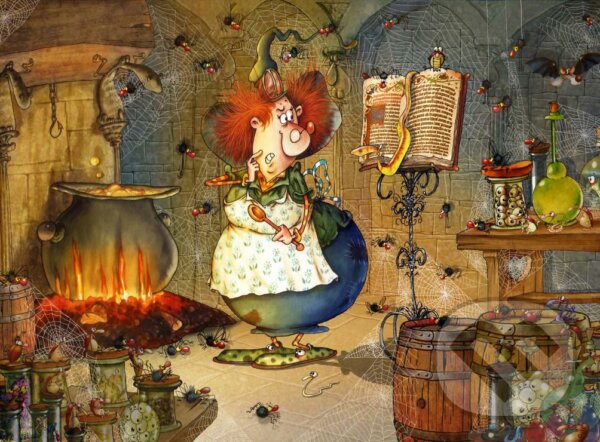 Levně François Ruyer - Witch Kitchen - puzzle z kategorie Umelecké