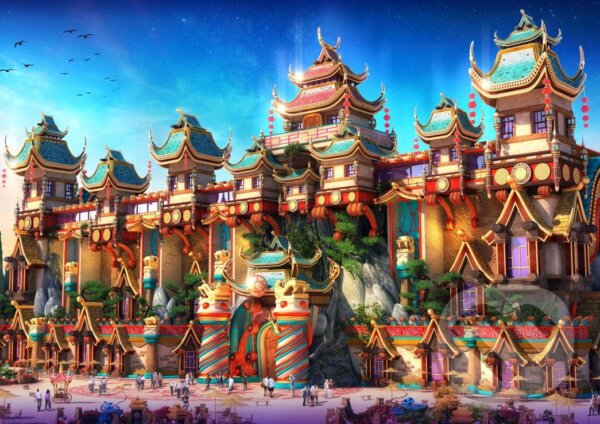 Levně Fairyland China - puzzle z kategorie Umelecké