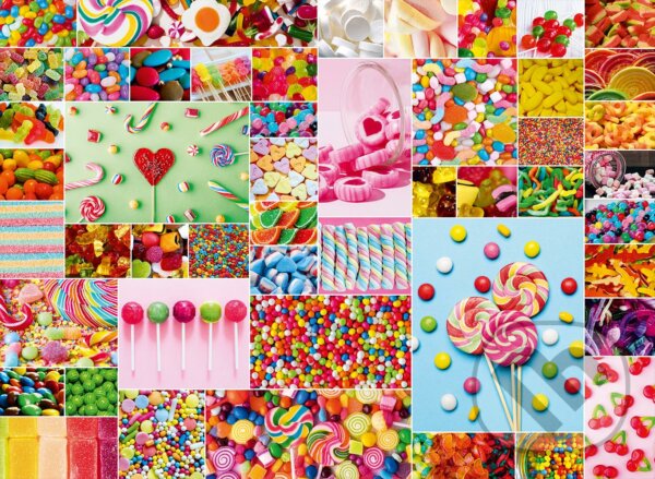Levně Sweet Candy - puzzle z kategorie Umelecké