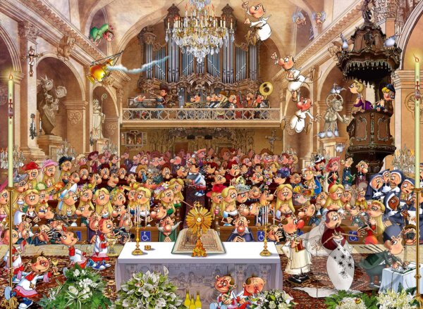 Puzzle: François Ruyer - The Wedding (Grafika). Grafika, 2023
