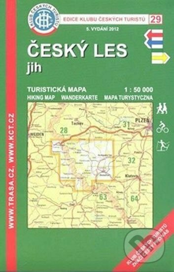 Levně KČT 29 Český les - jih (5.vydání)