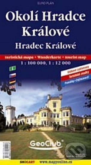 Levně Hradec Králové mapa 1:12 000