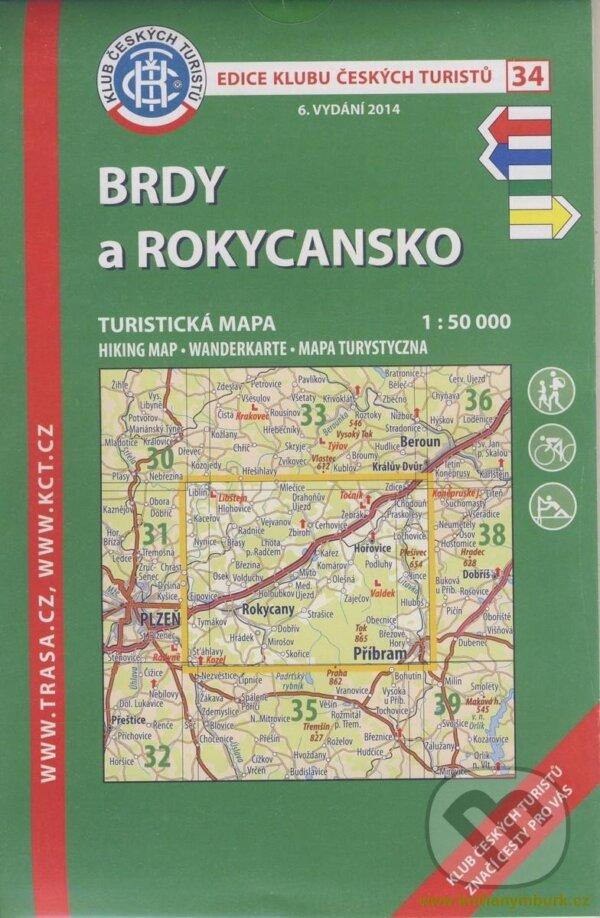 Levně KČT 34s. Brdy a Rokycansko