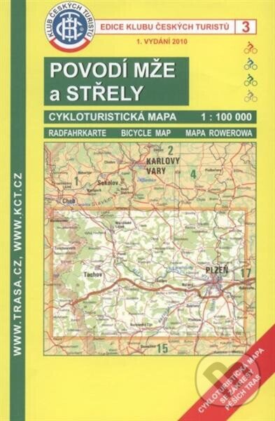 Levně KČT C 3 Povodí Mže a Střely cyklo