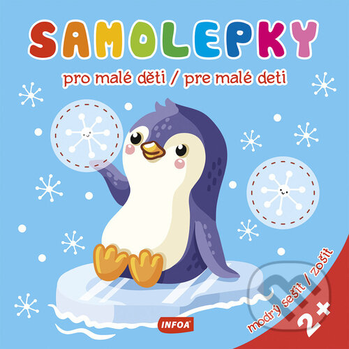 Levně Samolepky pro malé děti/pre malé deti (modré) - kniha z kategorie Samolepky