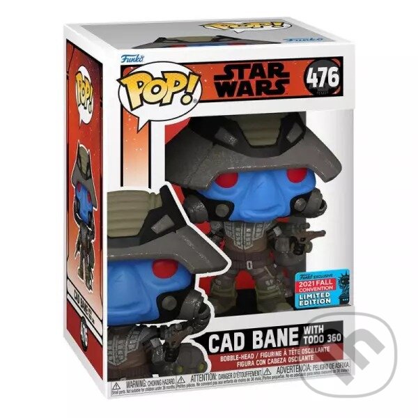 Levně Funko POP Star Wars: Cad Bane w/Togo (exclusive special edition Comic Con/Fall convention)