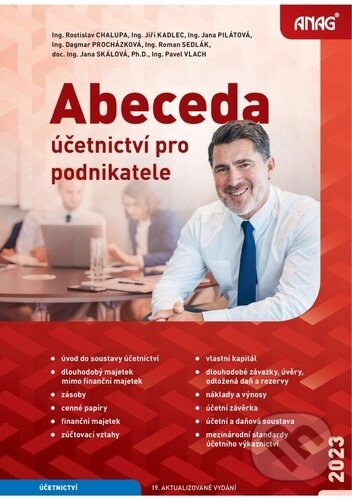 Levně Abeceda účetnictví pro podnikatele 2023 - Jiří Kadlec, Rostislav Chalupa, Jana Pilátová - kniha z kategorie Účtovníctvo a dane