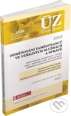 Levně Úplné Znění - 1536 Odměňování zaměstnanců ve veřejných službách a správě - kniha z kategorie Právo