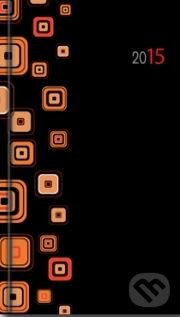 Minidiár PROFI - čierno/oranžový (Spektrum grafik). Spektrum grafik, 2014