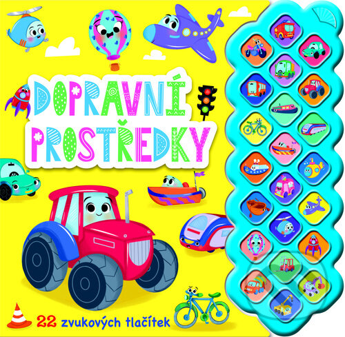 Levně Dopravní prostředky (22 zvukových tlačítek) - kniha z kategorie Hravé úlohy