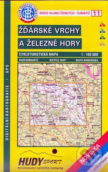 Levně KČT C11 Žďárské vrchy a Železné hory