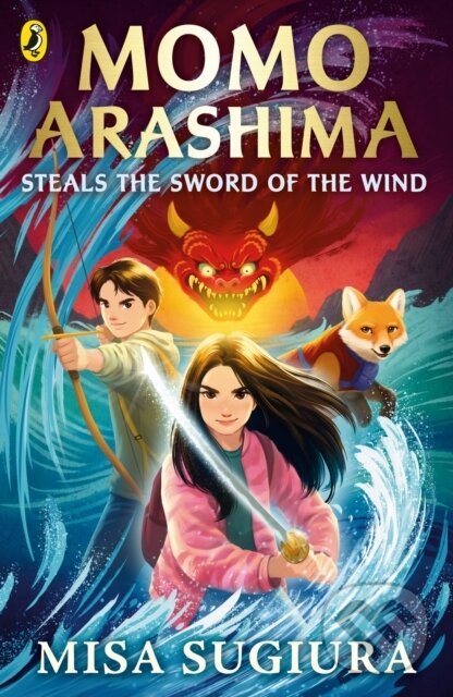 E-kniha: Momo Arashima Steals the Sword of the Wind (Misa Sugiura). Penguin Books, 2023