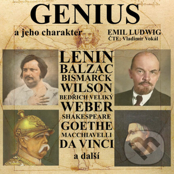Audiokniha: Genius a jeho charakter (Emil Ludwig). MplusV, 2023