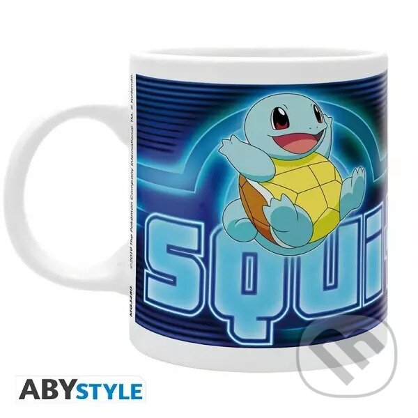 Levně Pokémon keramický hrnček 320 ml - Squirtle Neon