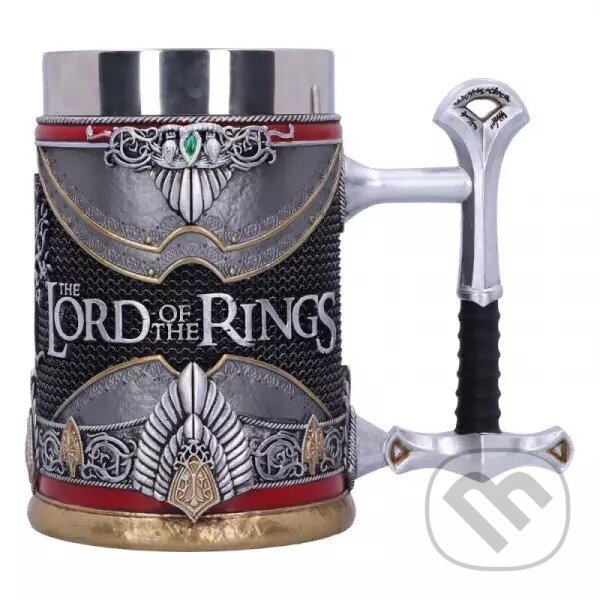 Levně Pán prsteňov korbel - Aragorn 0,5 l (Nemesis Now)