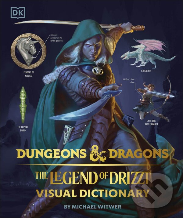 Levně Dungeons & Dragons The Legend of Drizzt Visual Dictionary - kniha z kategorie Fantasy