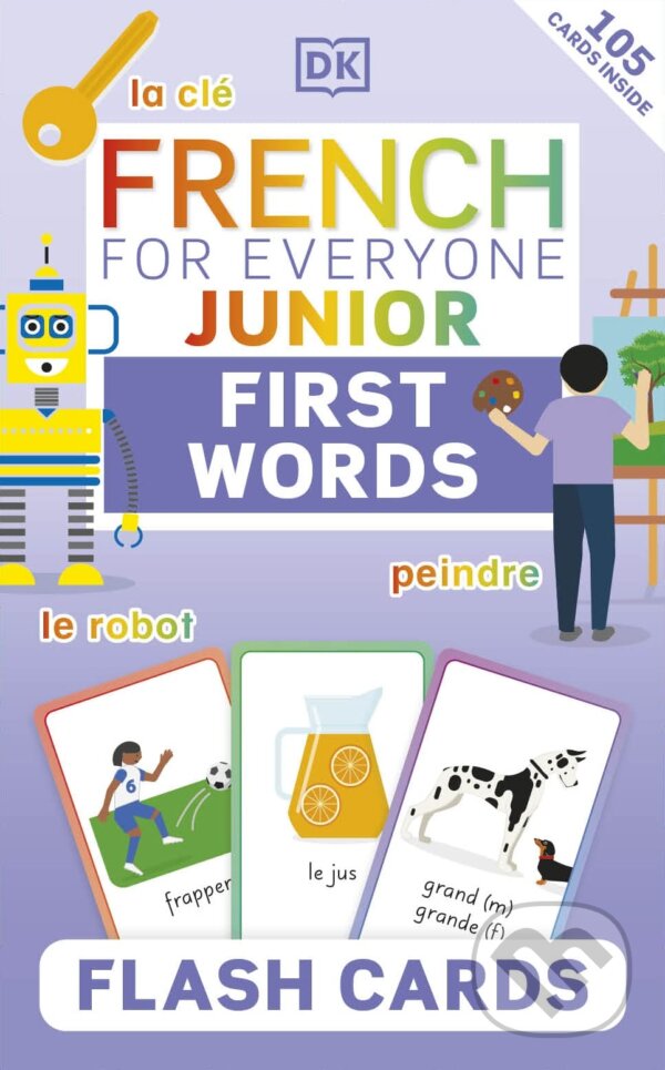 Levně French for Everyone Junior First Words Flash Cards - kniha z kategorie Cudzie jazyky