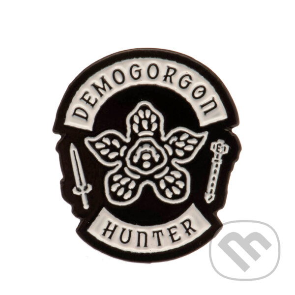 Levně Odznak Stranger Things - Demogorgon Hunter