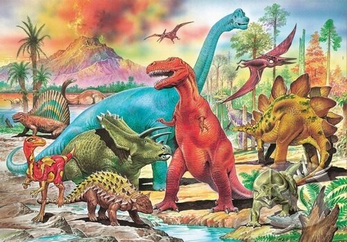 Levně Dinosauři - puzzle z kategorie Maxi dieliky