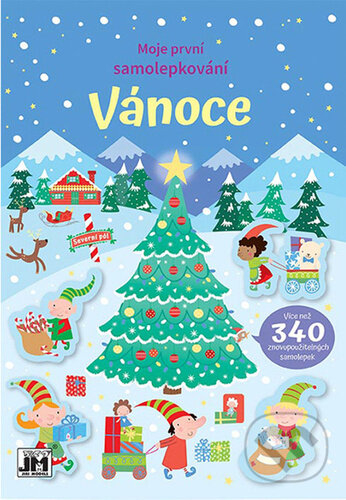 Levně Vánoce (Moje první samolepkování) - kniha z kategorie Samolepky