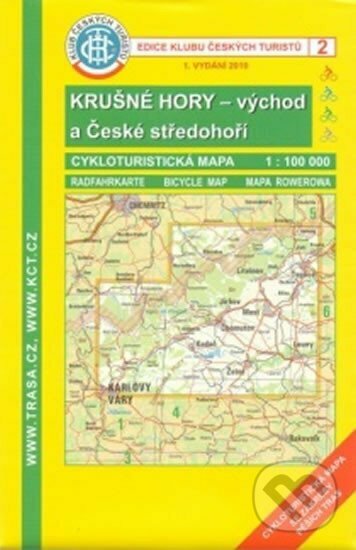 Levně Cyklomapa Krušné hory - východ