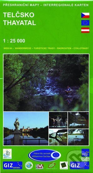 WKK Telčsko 1:25 000 / turistická mapa, Geodezie On Line