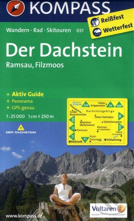 Der Dachstein - Ramsau, Filzmoos, Kompass, 2013