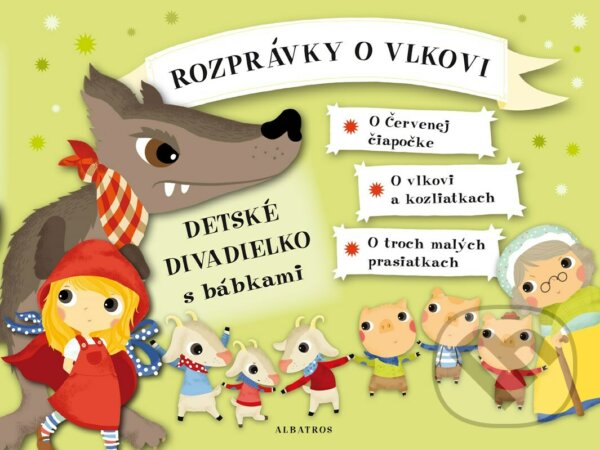 Levně Rozprávky o vlkovi (Detské divadielko s bábkami) - Oldřich Růžička - kniha z kategorie Hravé úlohy