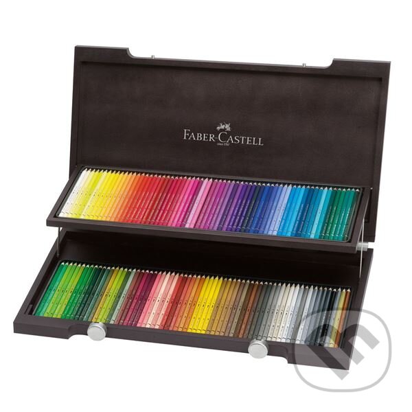 Levně Pastelky akvarelové A.Dürer - set 120 ks (drevená kazeta)