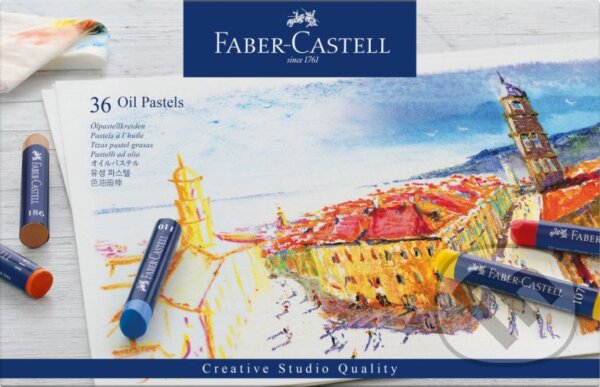Levně Olejový pastel Creative Studio set 36 kusov