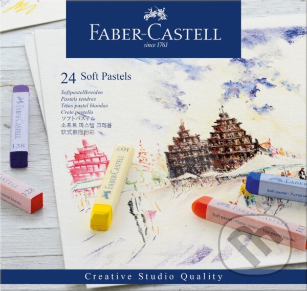Levně Suchý pastel Creative Studio set 24 kusov