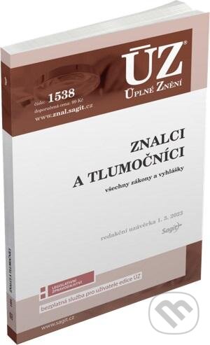 Levně Úplné Znění 1538 Znalci a tlumočníci - kniha z kategorie Právo