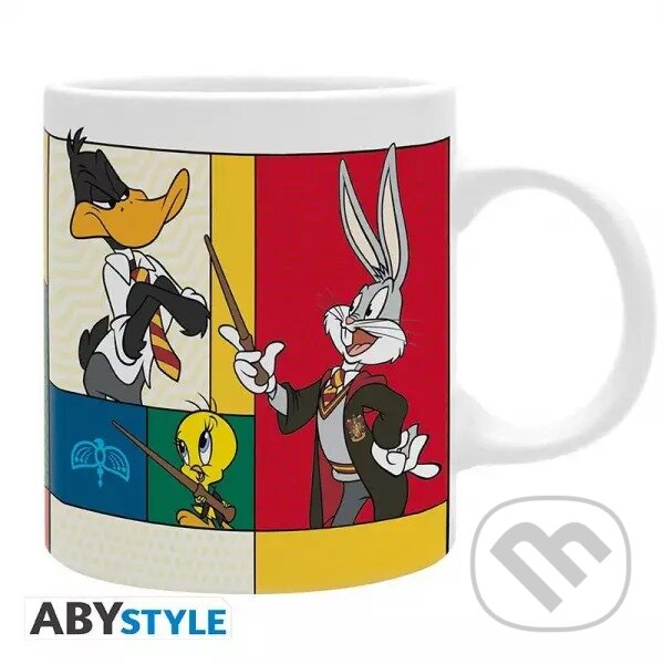 Levně Looney Tunes Keramický hrnček 320 ml - Harry Potter Mash Up