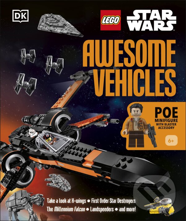 Levně LEGO Star Wars Awesome Vehicles (With Poe Dameron Minifigure and Accessory) - kniha z kategorie Pre deti a mládež