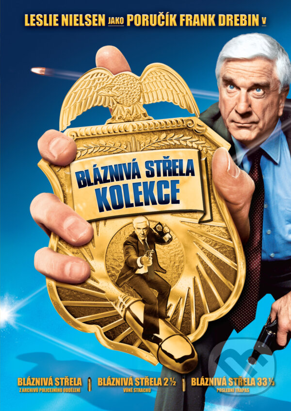 Levně Bláznivá střela kolekce 1.-3. (3 DVD) - film z kategorie Bláznivé komédie