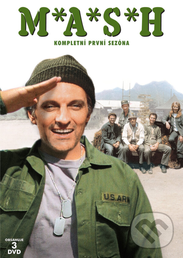 Levně M.A.S.H. 1. série (3 DVD) - film z kategorie Komediálne seriály