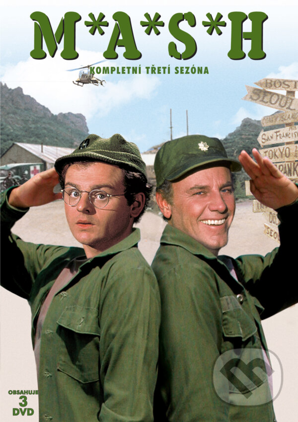 Levně M.A.S.H. 3. série (3 DVD) - film z kategorie Komediálne seriály