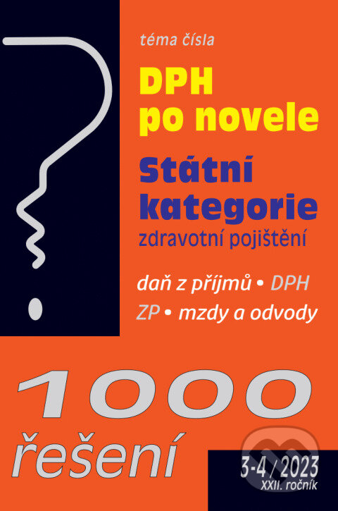 Levně 1000 řešení č. 5-6 / 2023 - Daňové výdaje – nově (Zaměstnavatelé a OSVČ bez minima ve ZP)