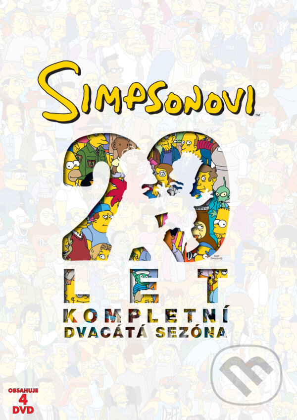 Levně Simpsonovi 20. série (4 DVD) - Mark Kirkland, Steven Dean Moore, Lance Kramer, Raymond S. Persi, Nancy Kruse, Michael Polcino, Matthew Nastuk, Bob…