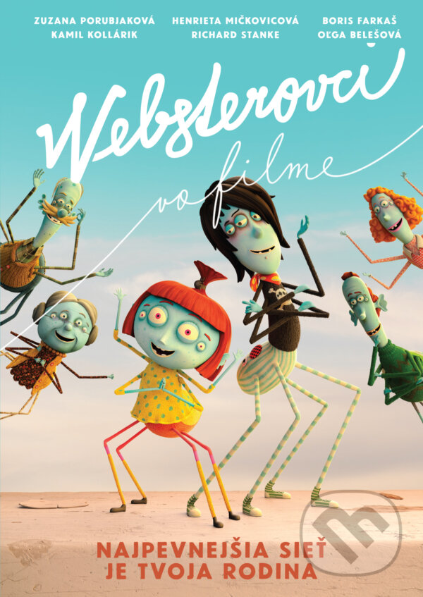 Levně Websterovci vo filme (SK) - Katarína Kerekesová - film z kategorie Animované filmy