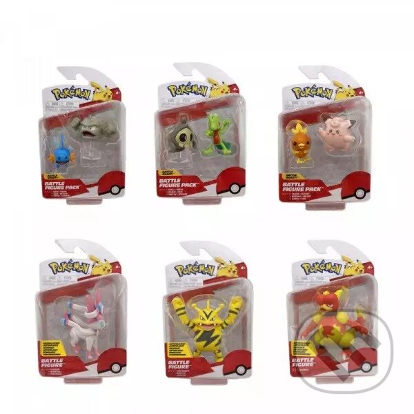 Levně Pokémon Battle sběratelské figurky - mix motivů