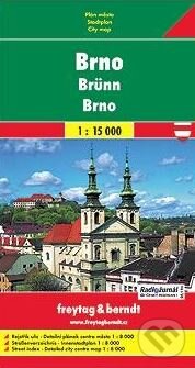 Levně PL Brno 1:15 centrum / plán města
