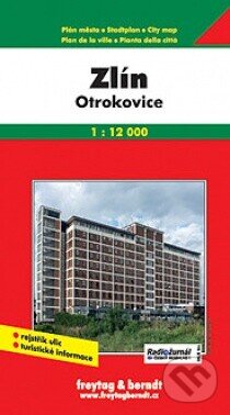 Levně PL Zlín, Otrokovice 1:12 000 / plán města
