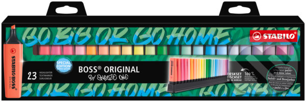 Levně Zvýrazňovač - STABILO BOSS ORIGINAL Edition - 23 ks deskset